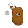 Ключниця Carss з логотипом KIA 05001 коричнева, фото 6