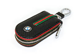 Ключниця Carss з логотипом BMW 12007 чорна