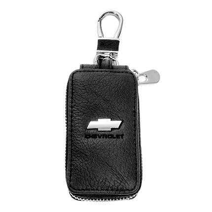 Ключниця Carss з логотипом CHEVROLET 14004 чорна, фото 1