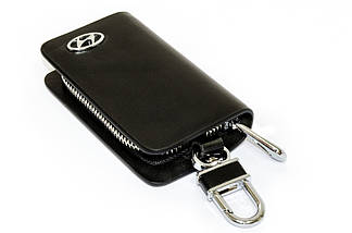 Ключниця Carss з логотипом HYUNDAI 10002 чорна, фото 2