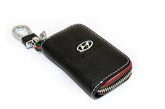 Ключниця Carss з логотипом HYUNDAI 10006 чорна, фото 3