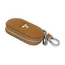 Ключниця Carss з логотипом MITSUBISHI 11001 коричнева, фото 4