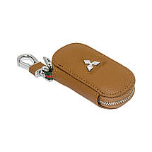 Ключниця Carss з логотипом MITSUBISHI 11001 коричнева, фото 5