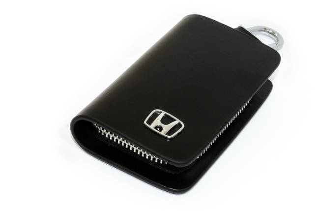 Ключниця Carss з логотипом HONDA 08002 чорна, фото 1