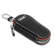 Ключниця Carss з логотипом AUDI 01005 чорна, фото 5