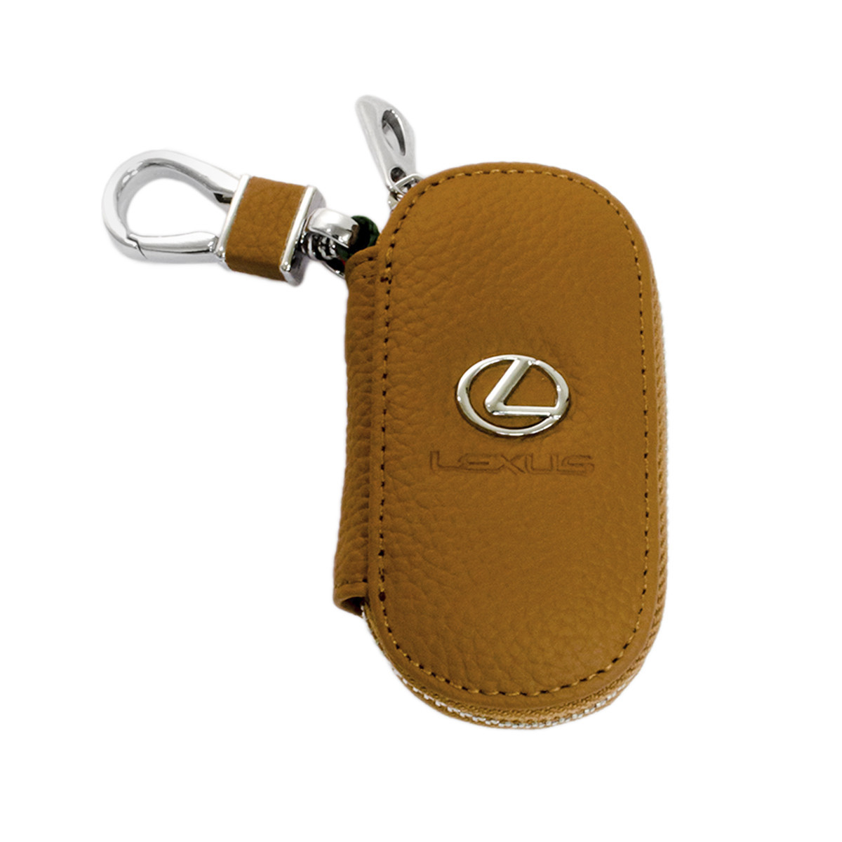 Ключниця Carss з логотипом LEXUS 13001 коричнева