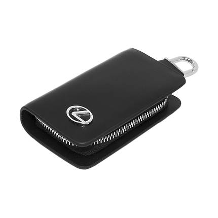 Ключниця Carss з логотипом LEXUS 13002 чорна, фото 1