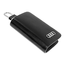Ключниця Carss з логотипом AUDI 01002 чорна, фото 5