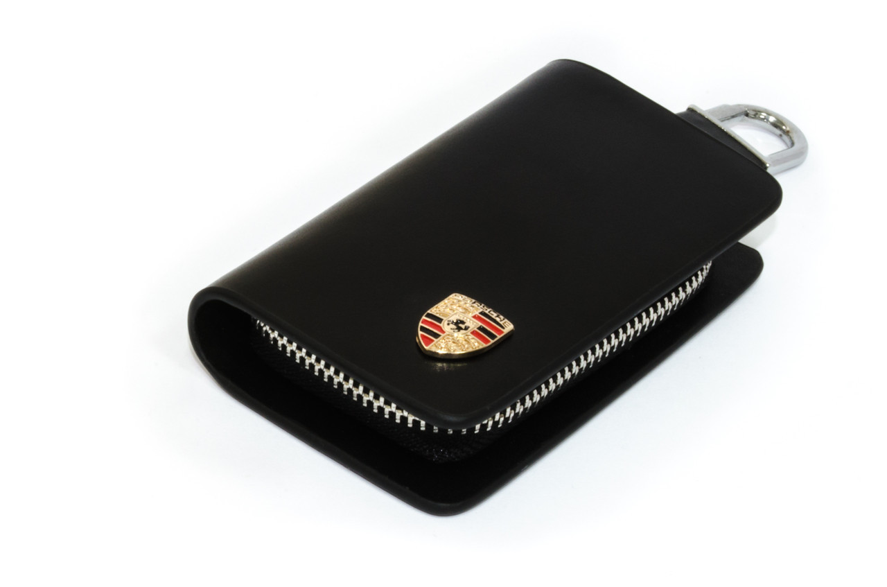 Ключниця Carss з логотипом PORSCHE 06002 чорна