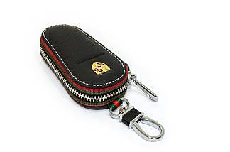 Ключниця Carss з логотипом PORSCHE 06005 чорна, фото 4
