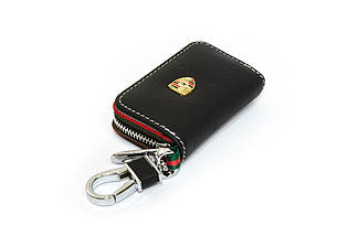 Ключниця Carss з логотипом PORSCHE 06006 чорна, фото 5