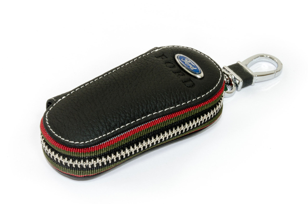 Ключниця Carss з логотипом FORD 03005 чорна