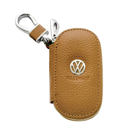 Ключниця Carss з логотипом WOLKSVAGEN 04001 коричнева, фото 1