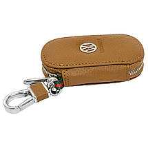 Ключниця Carss з логотипом WOLKSVAGEN 04001 коричнева, фото 4