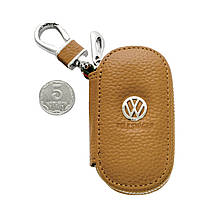 Ключниця Carss з логотипом WOLKSVAGEN 04001 коричнева, фото 5
