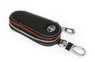 Ключниця Carss з логотипом TOYOTA 07005 чорна, фото 3