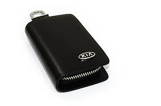 Ключниця Carss з логотипом KIA 05002 чорна, фото 2