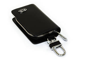 Ключниця Carss з логотипом KIA 05002 чорна, фото 3