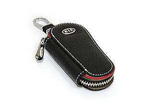 Ключниця Carss з логотипом KIA 05005 чорна, фото 2