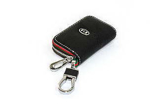 Ключниця Carss з логотипом KIA 05006 чорна, фото 4
