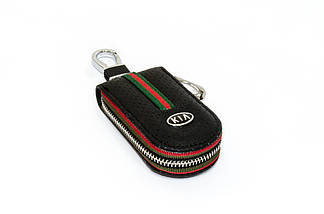 Ключниця Carss з логотипом KIA 05007 чорна, фото 2