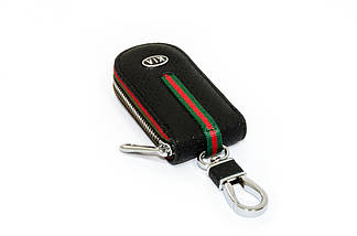 Ключниця Carss з логотипом KIA 05007 чорна, фото 3