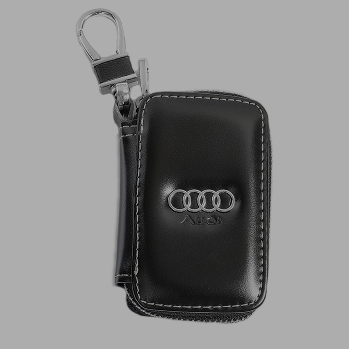 Ключниця Carss з логотипом AUDI 01011 чорна