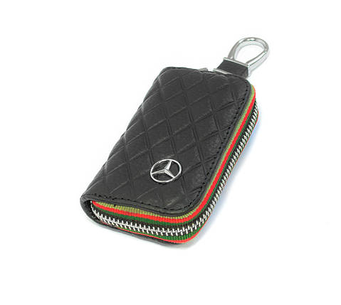 Ключниця Carss з логотипом MERCEDES 02009 чорна, фото 1
