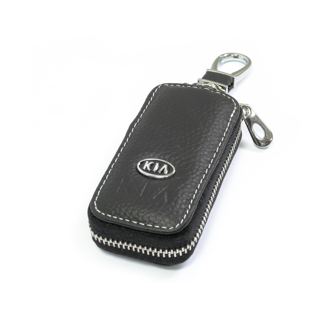 Ключниця Carss з логотипом KIA 05010 чорна