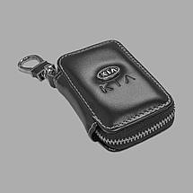 Ключниця Carss з логотипом KIA 05011 чорна, фото 5
