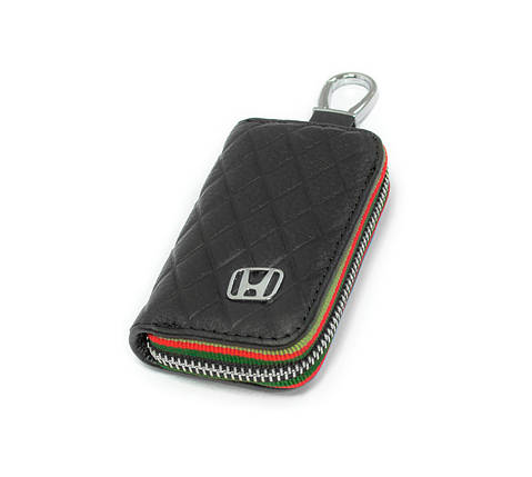 Ключниця Carss з логотипом HONDA 08009 чорна, фото 1