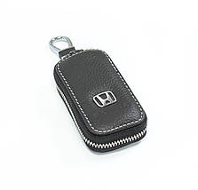 Ключниця Carss з логотипом HONDA 08010 чорна, фото 5