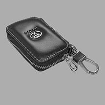 Ключниця Carss з логотипом TOYOTA 07011 чорна, фото 4