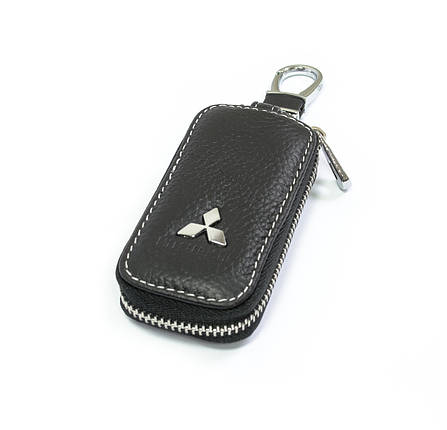 Ключниця Carss з логотипом MITSUBISHI 11010 чорна, фото 1