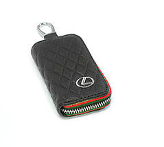 Ключниця Carss з логотипом LEXUS 13009 чорна, фото 5