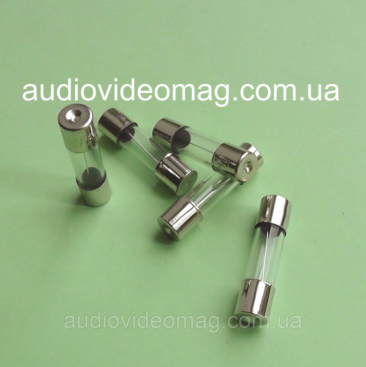 Запобіжник 8А 250V 5 х 20 мм, скляний, плавкий, швидкий, фото 1