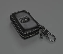 Ключниця Carss з логотипом CHEVROLET 14011 чорна, фото 3