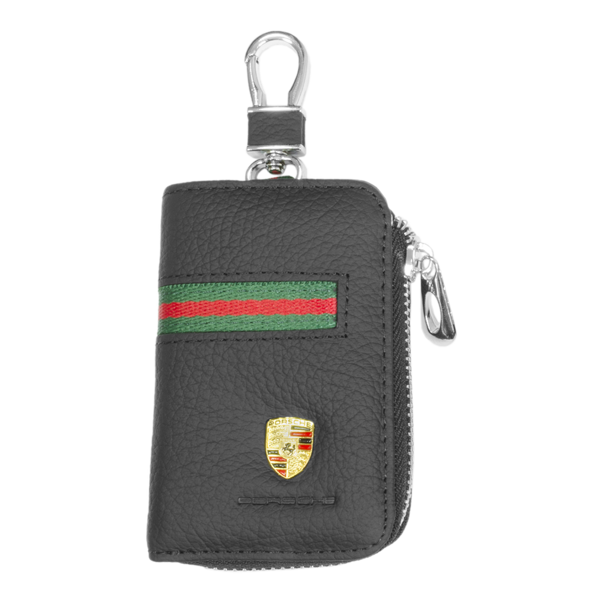Ключниця Carss з логотипом PORSCHE 06012 багатофункціональна чорна