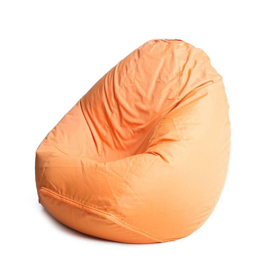 Крісло мішок груша L  ⁇  тканина Oxford помаранчевий, фото 2