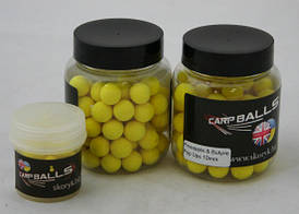 Плаваючі бойли CarpBalls Pop Ups Ø10мм Pineapple&N-Butyric Acid