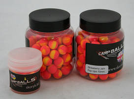 Плаваючі бойли CarpBalls Pop Ups Ø10мм Strawberry Jam