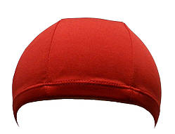 Тканинна шапочка для плавання червоного кольору