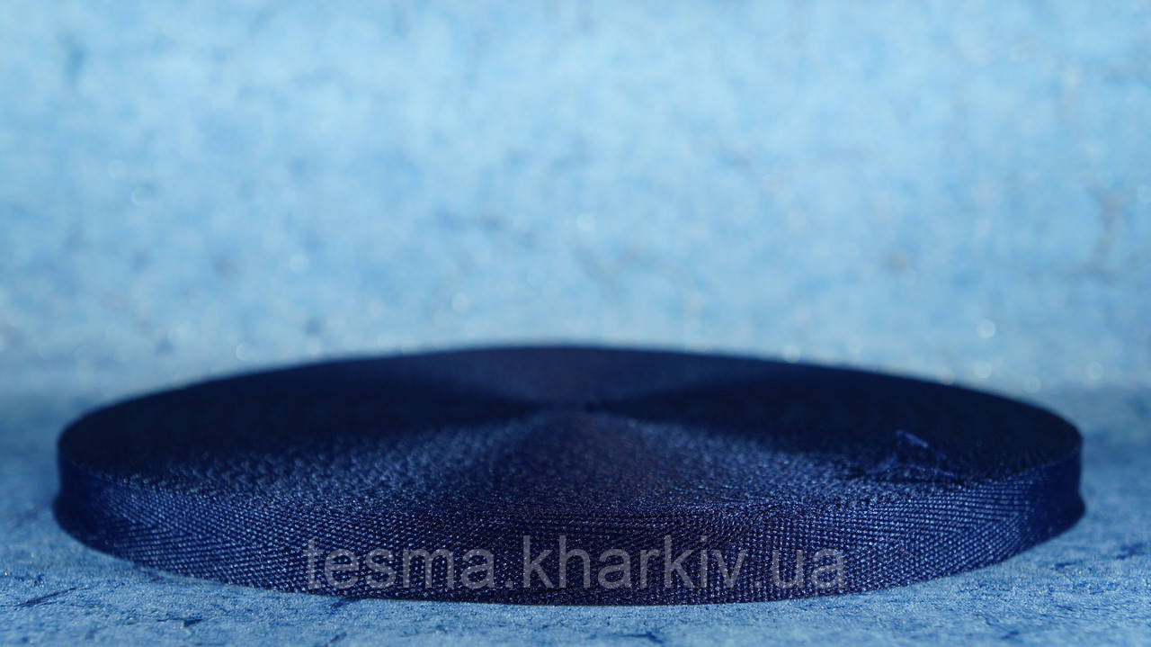 Кіперна стрічка 15 мм синя 50 м