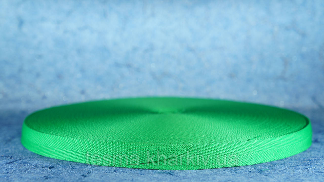 Кіперна стрічка 15 мм зелена