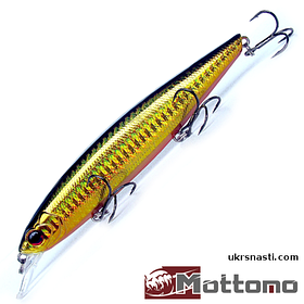 Воблер Mottomo Corso 130F 23g Gold Flash