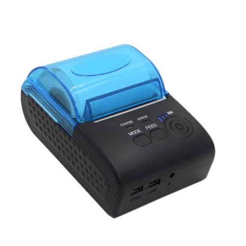 Мобільний термопринтер чеків для POS-принтер Mini ZJ-5805DD 58мм Bluetooth