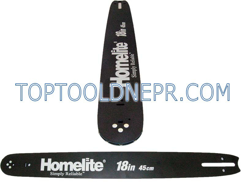 Шина для бензопилы 72 звена HOMELITE 0,325 фирменная - фото 1 - id-p190353529