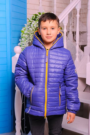 Куртка демисезонная для мальчика "Монклер-3", на рост 116, 134, фото 2