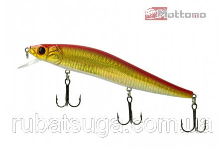 Воблер Mottomo Ostra 130F 22,5 g Col:A028 Gold Flash