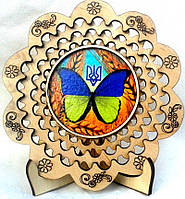 Тарілка Україна метелик